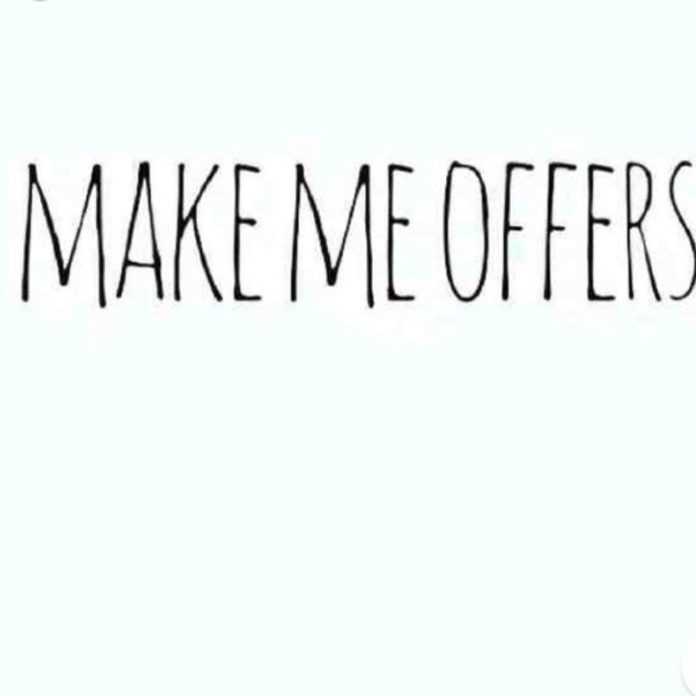 Accepts any reasonable offers:)